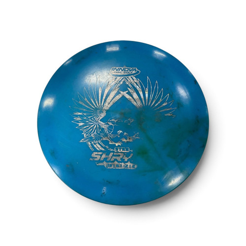 Vist Large View of Product Image Which is Used Innova STAR SHRYKE Disc Golf Driver Carolina Blue