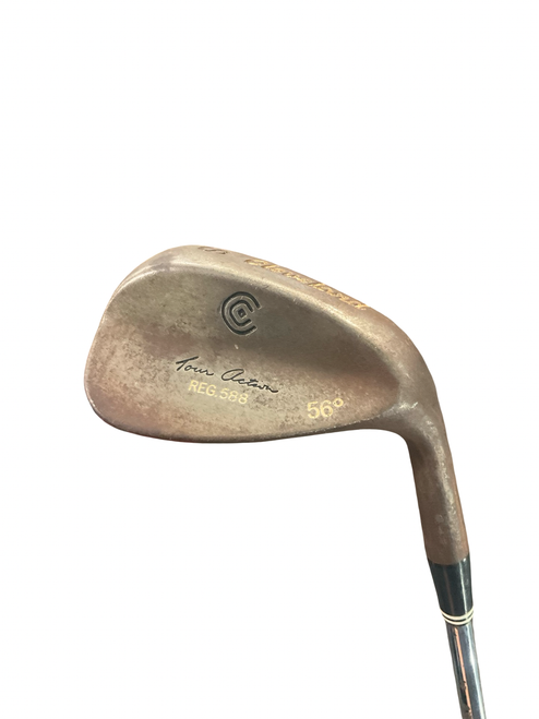 Vist Large View of Product Image Which is Used Cleveland TOUR ACTION 588 Golf Wedge Mens RH Sand Wedge