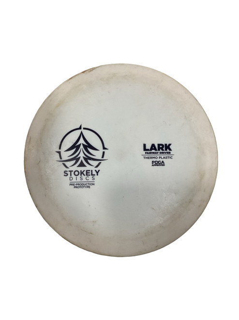 Vist Large View of Product Image Which is Used STOKELY DISC Disc Golf Driver White 172g