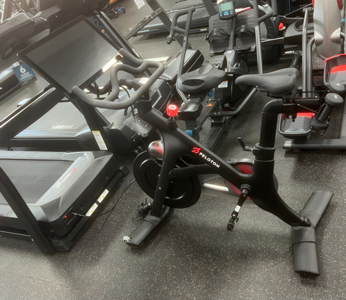Vist Large View of Product Image Which is Used Peloton SPIN BIKE Upright Bike