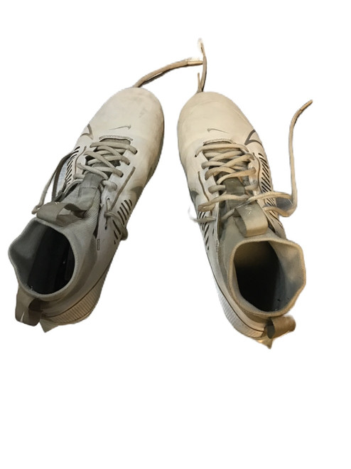 Vist Large View of Product Image Which is Used Nike DA5456-100 Adult FB Cleats White Senior 9.5