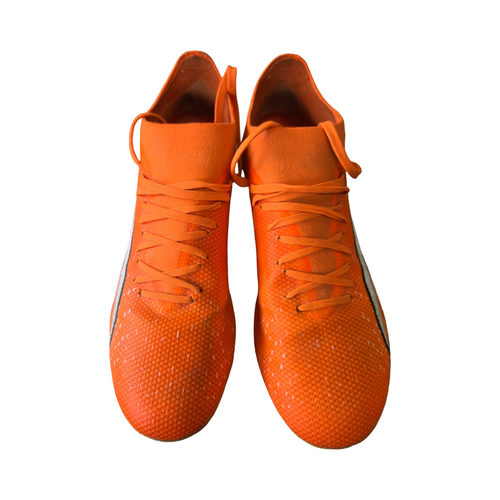Vist Large View of Product Image Which is Used Puma ULTRA ADULT SOCCER CLEATS Soccer Cleats Orange Senior 6