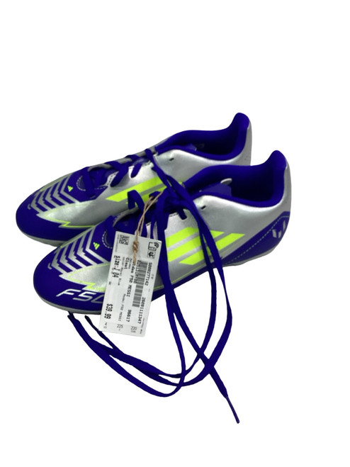 Vist Large View of Product Image Which is Used Adidas F50 MESSI Soccer Cleats Royal Blue Junior 04