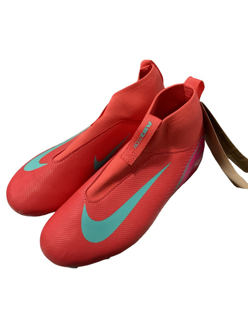 Vist Large View of Product Image Which is Used Nike AIR ZOOM MERCURIAL Soccer Cleats Coral Junior 01