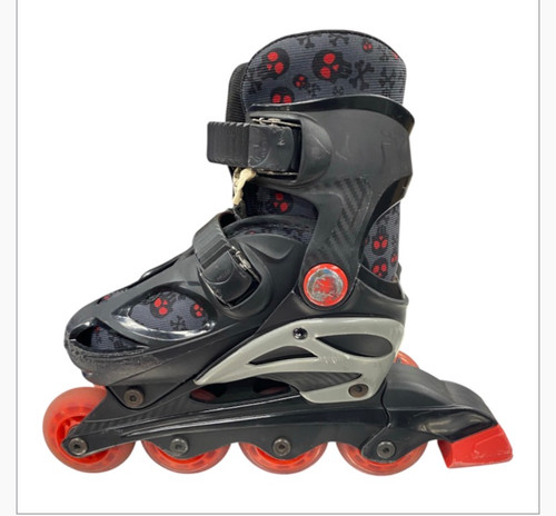 Vist Large View of Product Image Which is Used RollerDerby ADJ QUAD/INLINE SKATES Junior Roller Quad Skates Black Adjustable