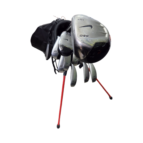 Vist Large View of Product Image Which is Used Nike IGNITE JUNIOR 9PC SET -NO PUTTER- Teen Package Set RH Black 9 Piece