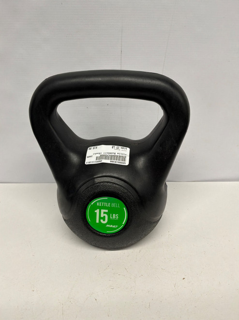 Vist Large View of Product Image Which is Used Kettle Dumbbell (Each) Black 15 lb