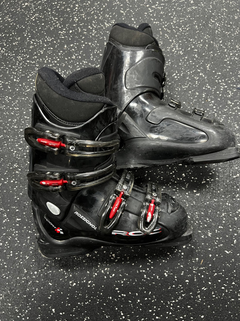 Vist Large View of Product Image Which is Used Rossignol COCKPIT Mens DH Ski Boot Black 275 MP - M09.5 - W10.5