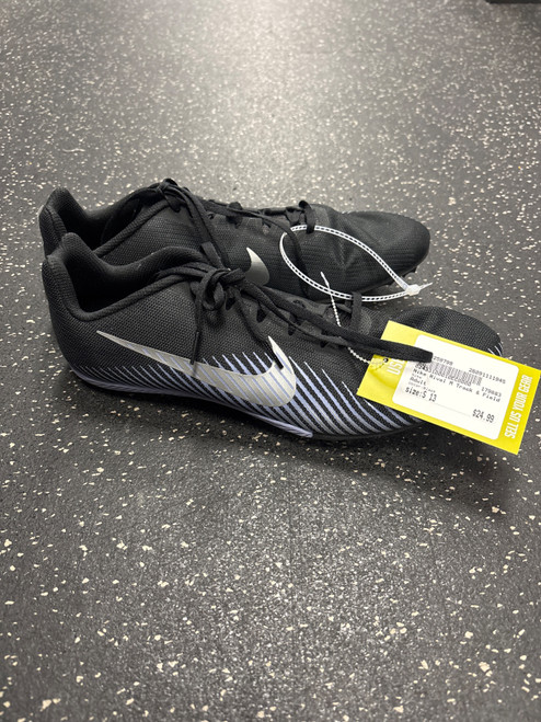 Vist Large View of Product Image Which is Used Nike Rival M Track & Field Cleats Adult Black Senior 13