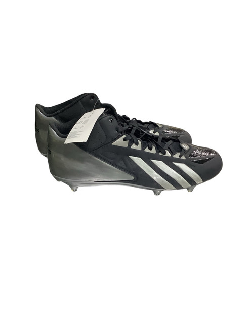 Vist Large View of Product Image Which is Used Adidas FILTHYQUICK Adult FB Cleats Black Senior 14