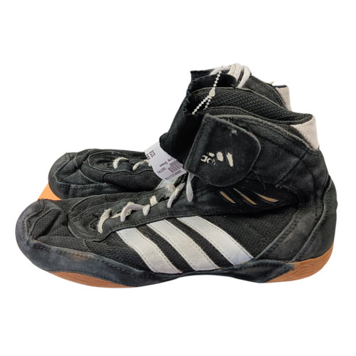 Vist Large View of Product Image Which is Used Adidas Wrestling Shoes Black Senior 9