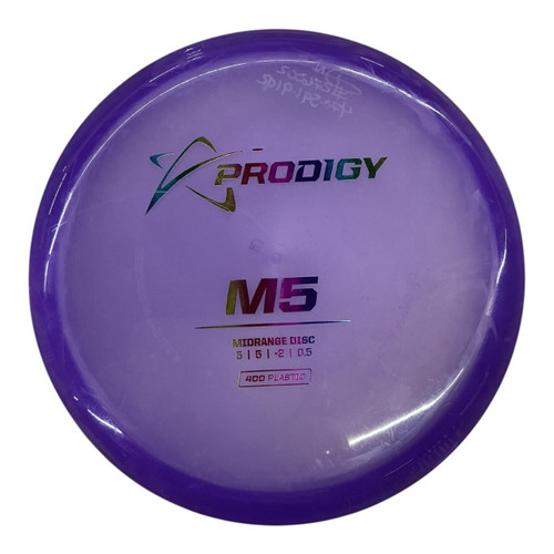 Vist Large View of Product Image Which is Used Prodigy 400 M5 Disc Golf Mid Range Purple 179g