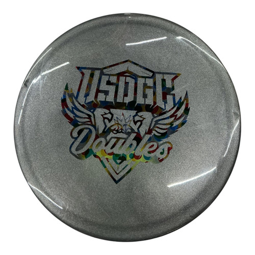 Vist Large View of Product Image Which is Used Innova USDGC DOUBLES ROC Disc Golf Mid Range Grey 180g