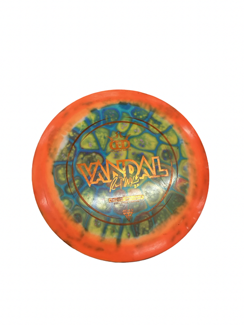 Vist Large View of Product Image Which is Used Dynamic Discs VANDAL Disc Golf Driver Orange