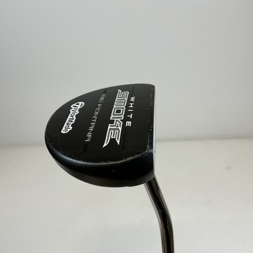 Vist Large View of Product Image Which is Used Taylormade WHITE SMOKE BIG FONTANA Mens Putter RH