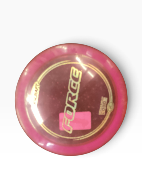 Vist Large View of Product Image Which is Used Discraft Z FORCE Disc Golf Driver Pink