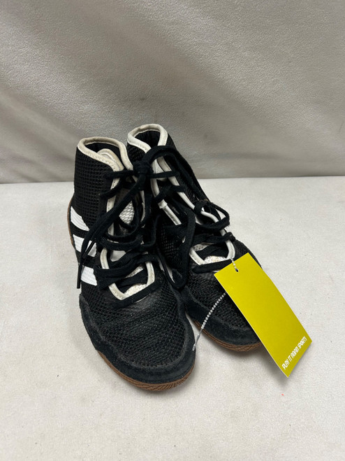 Vist Large View of Product Image Which is Used Adidas Wrestling Shoes Black Junior 02