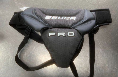 Vist Large View of Product Image Which is Used Bauer PRO JOCK GIRDLE Senior Pant Black Senior