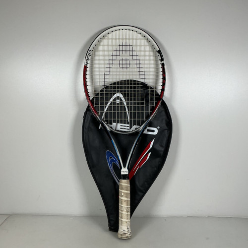 Vist Large View of Product Image Which is Used Head TITANIUM 4000 TENNIS Adult Tennis Racquet White Unknown