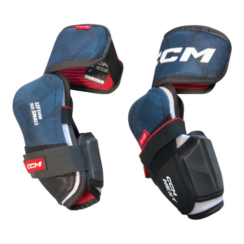 Vist Large View of Product Image Which is Used CCM NEXT Senior Elbow Pads SM