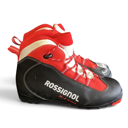 Vist Large View of Product Image Which is Used Rossignol Mens NNN XC Ski Boots Red M 07-07.5 / W 08-08.5