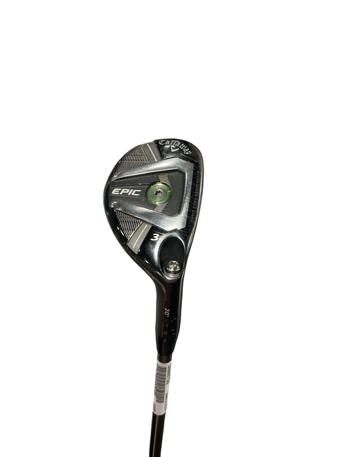 Vist Large View of Product Image Which is Used Callaway EPIC 3 HYBRID Mens Hybrid Club RH 3 Hybrid
