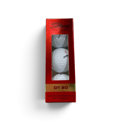 Vist Large View of Product Image Which is Used Titleist DT 80 SLEEVE 3 Ball - Golf Ball Sleeve