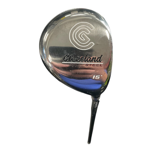 Vist Large View of Product Image Which is Used Cleveland STEEL Mens Fairway Wood RH 3 Wood