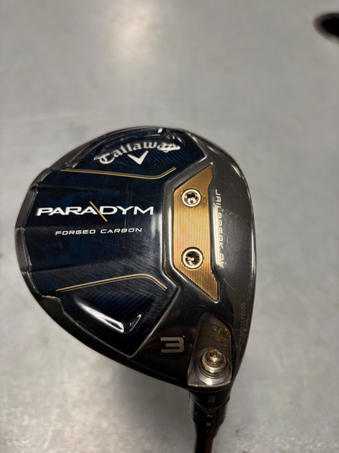 Vist Large View of Product Image Which is Used Callaway PARADYM Mens Fairway Wood RH 3 Wood