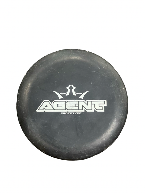 Vist Large View of Product Image Which is Used AGENT PROTOTYPE Disc Golf Driver Black