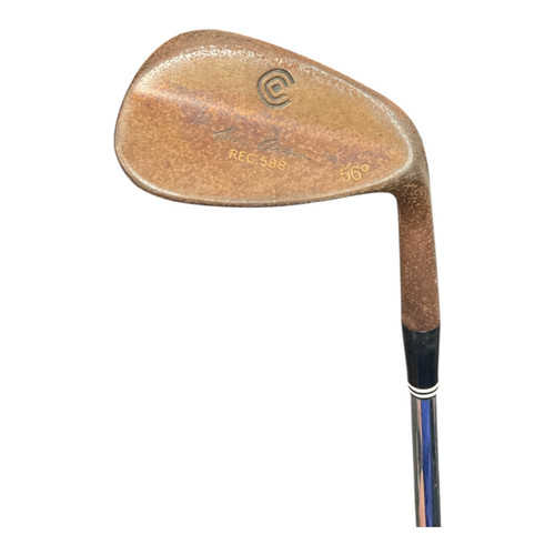 Vist Large View of Product Image Which is Used Cleveland TOUR ACTION 588 Golf Wedge Mens RH Sand Wedge