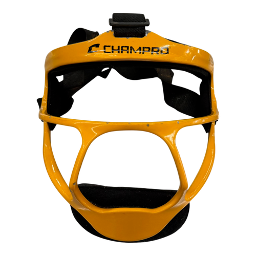 Vist Large View of Product Image Which is Used Champro RAMPAGE BB/SB Fielders Mask Gold One Size