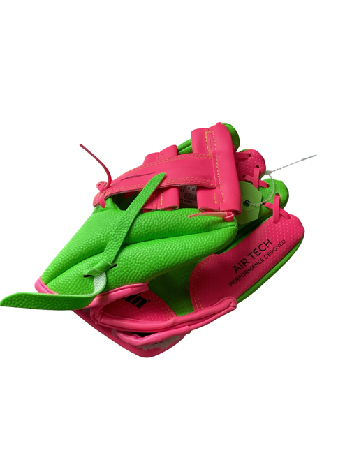 Vist Large View of Product Image Which is Used Franklin AIR TECH 8.5 BB/SB Glove T-ball Pink 8"
