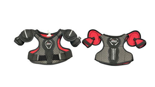 Vist Large View of Product Image Which is Used Sher-wood M65 SHOULDER PADS Junior Shoulder Pads MD