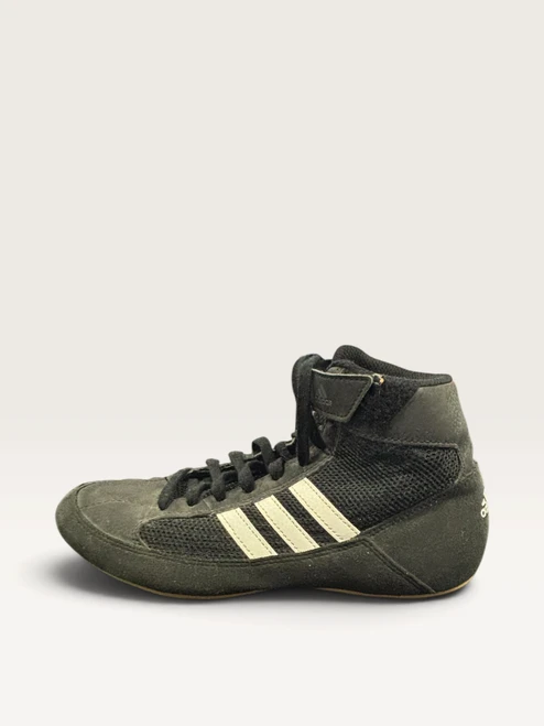 Vist Large View of Product Image Which is Used Adidas Wrestling Shoes Black Senior 5