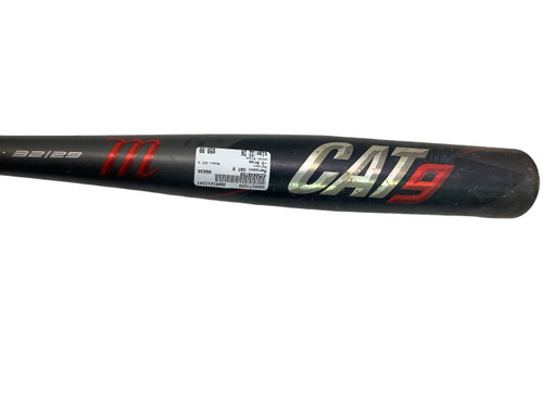 Vist Large View of Product Image Which is Used Marucci CAT 9 BB/SB High School -3 Bat Black 32"