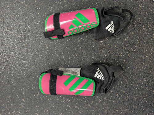 Vist Large View of Product Image Which is Used Adams Soccer Shin Guards Junior None SM