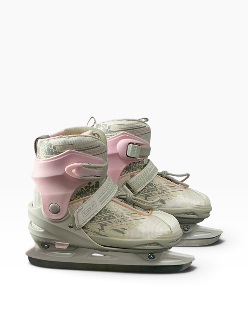 Vist Large View of Product Image Which is Used ADJ 5-9  DBX WOMENS FIGURE SKATES WomensFigure Skate Grey Adjustable