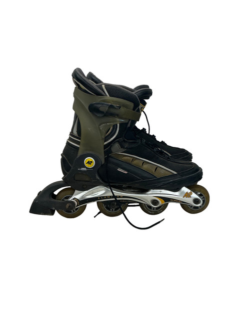 Vist Large View of Product Image Which is Used K2 EXOTECH Senior Rec Fitness Skates Black Senior 12