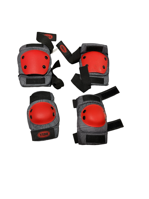 Vist Large View of Product Image Which is Used Bell Inline Protective Set Black Youth
