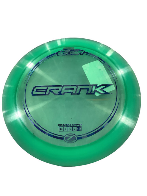 Vist Large View of Product Image Which is Used Discraft CRANK Disc Golf Driver Green 173g