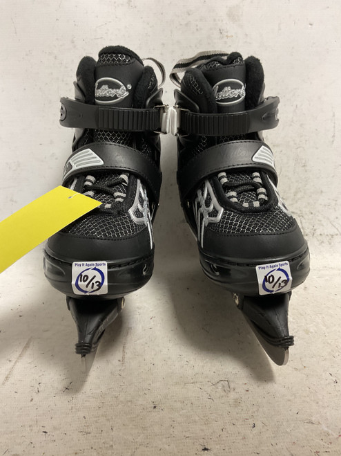 Vist Large View of Product Image Which is Used NATTORK INFINITE PASSION 10/13 Boys Softboot Skate Black Adjustable
