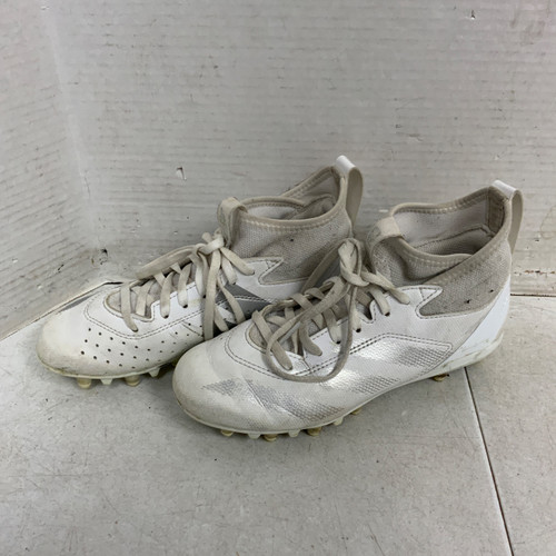 Vist Large View of Product Image Which is Used Adidas Jr FB Cleats White Junior 03.5
