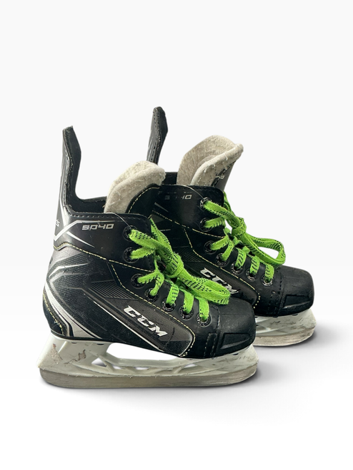Vist Large View of Product Image Which is Used CCM TACKS 9040 Youth Hockey Skate Youth 10.0