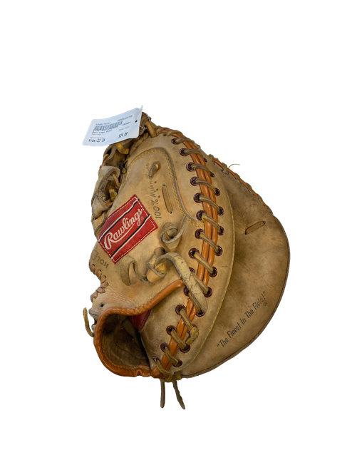 Vist Large View of Product Image Which is Used Rawlings RCM7 BB/SB Catchers RH Throw Brown 33"