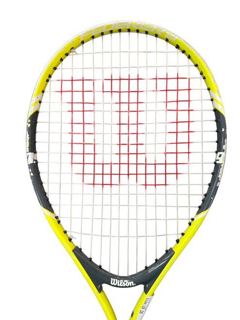 Vist Large View of Product Image Which is Used Wilson GREEN Junior Tennis Racquet Green 19"