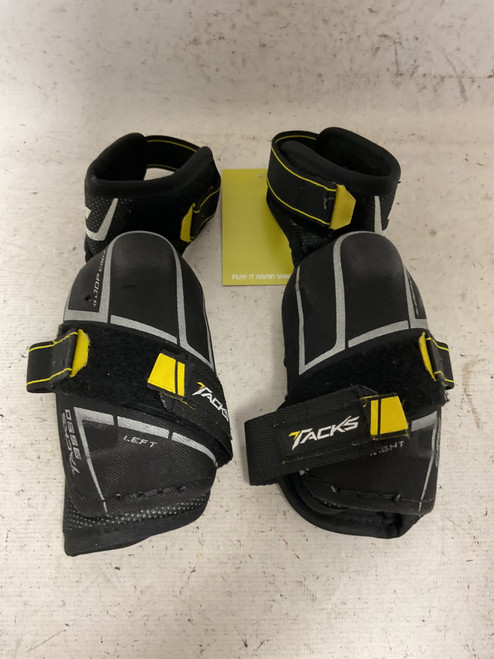 Vist Large View of Product Image Which is Used CCM TACKS 9550 Junior Elbow Pads S/M
