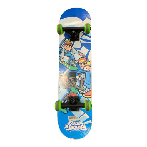 Vist Large View of Product Image Which is Used SAKAR SUBWAY SURFER BOARD Complete Skateboard Royal Blue Regular