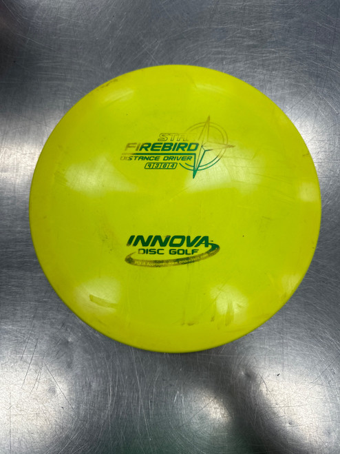 Vist Large View of Product Image Which is Used Innova STAR FIREBIRD Disc Golf Driver Yellow