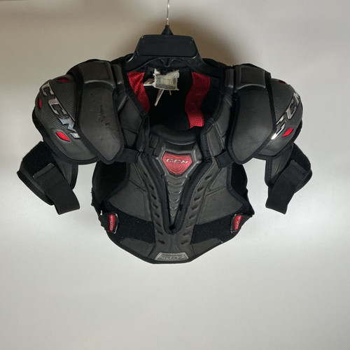 Vist Large View of Product Image Which is Used CCM RBZ SHOULDER Junior Shoulder Pads MD